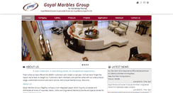 Desktop Screenshot of goyalmarbles.com